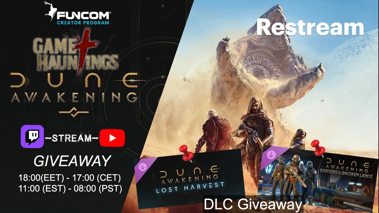 [ENG 18+] [🎁Giveaway (!DUNE) (!ticket) ON TWITCH]- Our DUNE adventures!