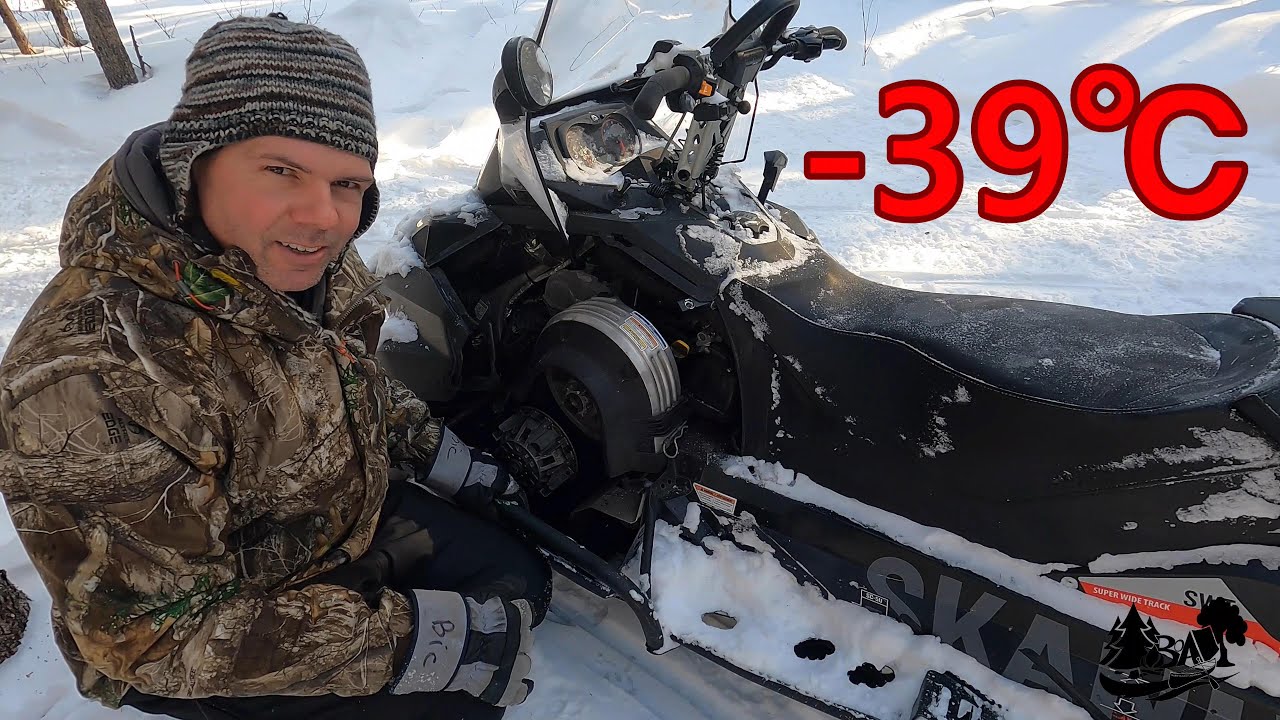 Démarrage à froid / 900 ACE  /  Cold start snowmobile