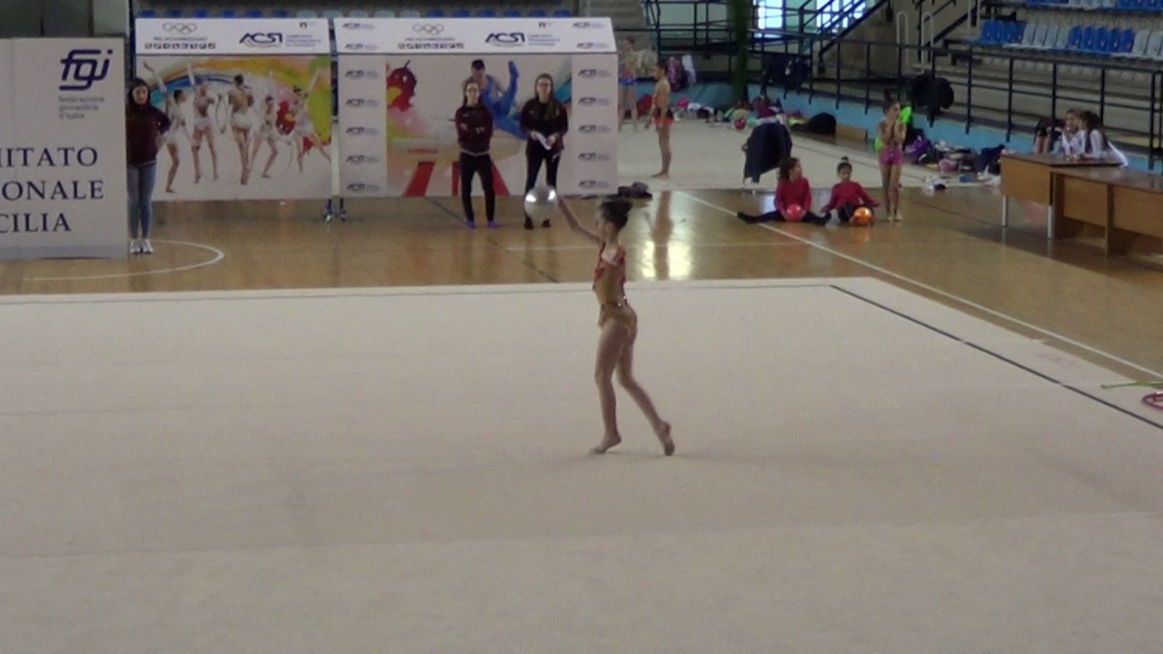 Campionato Categoria Silver - Erica Lentini - Ginnastica Ritmica Artemisia - Palla