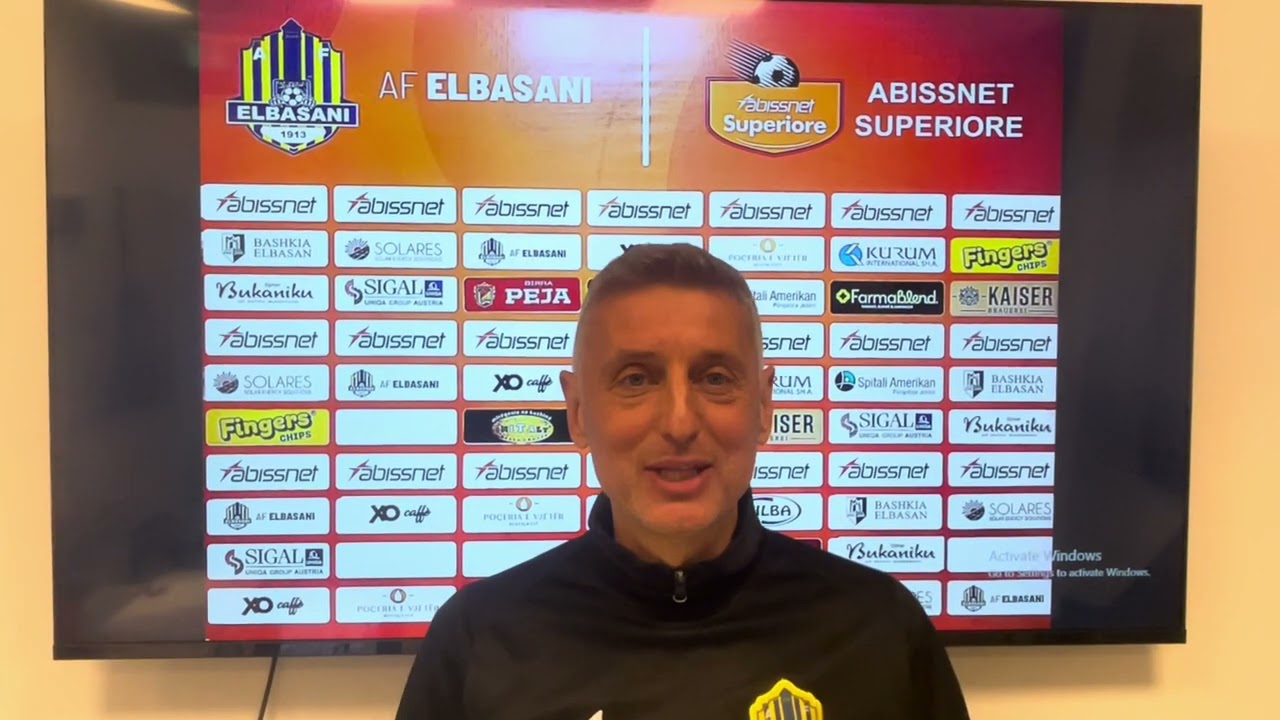 Trajneri i Elbasanit, Ivan Gvozdenoviç, flet para duelit me Vllaznine