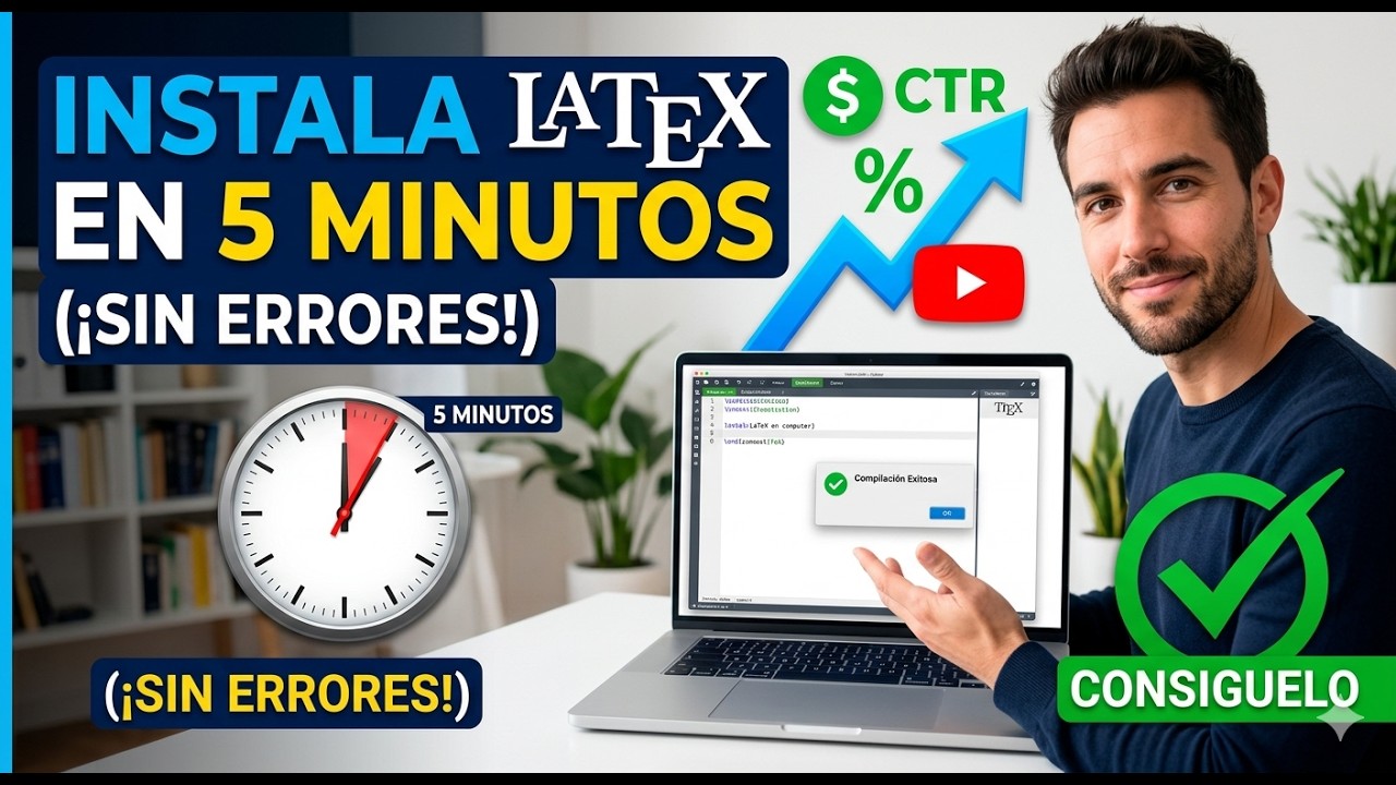 Instala LaTeX en pocos minutos: Guía paso a paso para principiantes 💻 ACTUALIZACIÓN 2024