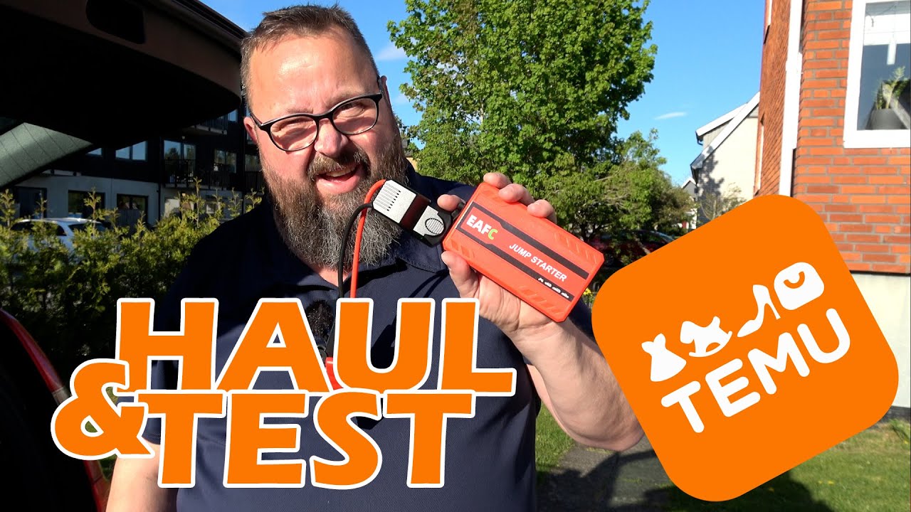 TEMU, Haul och test