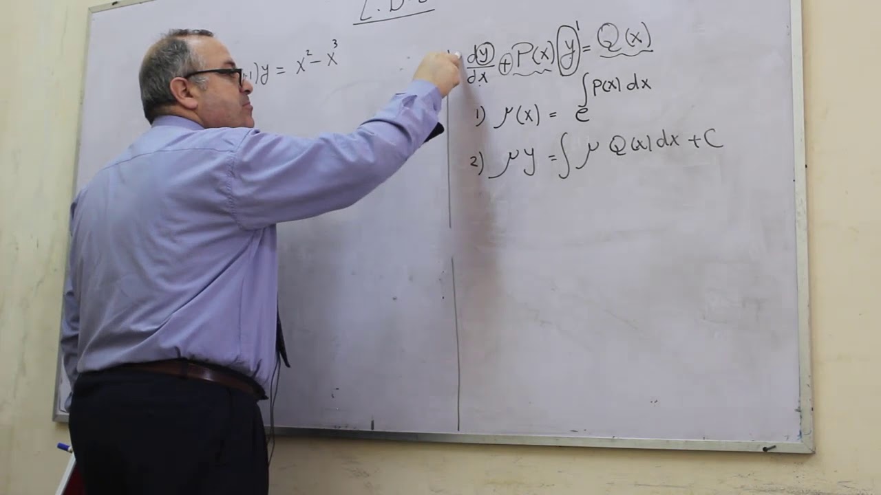 المحاضرة 8 معادلات خطية في حلها   linear equation