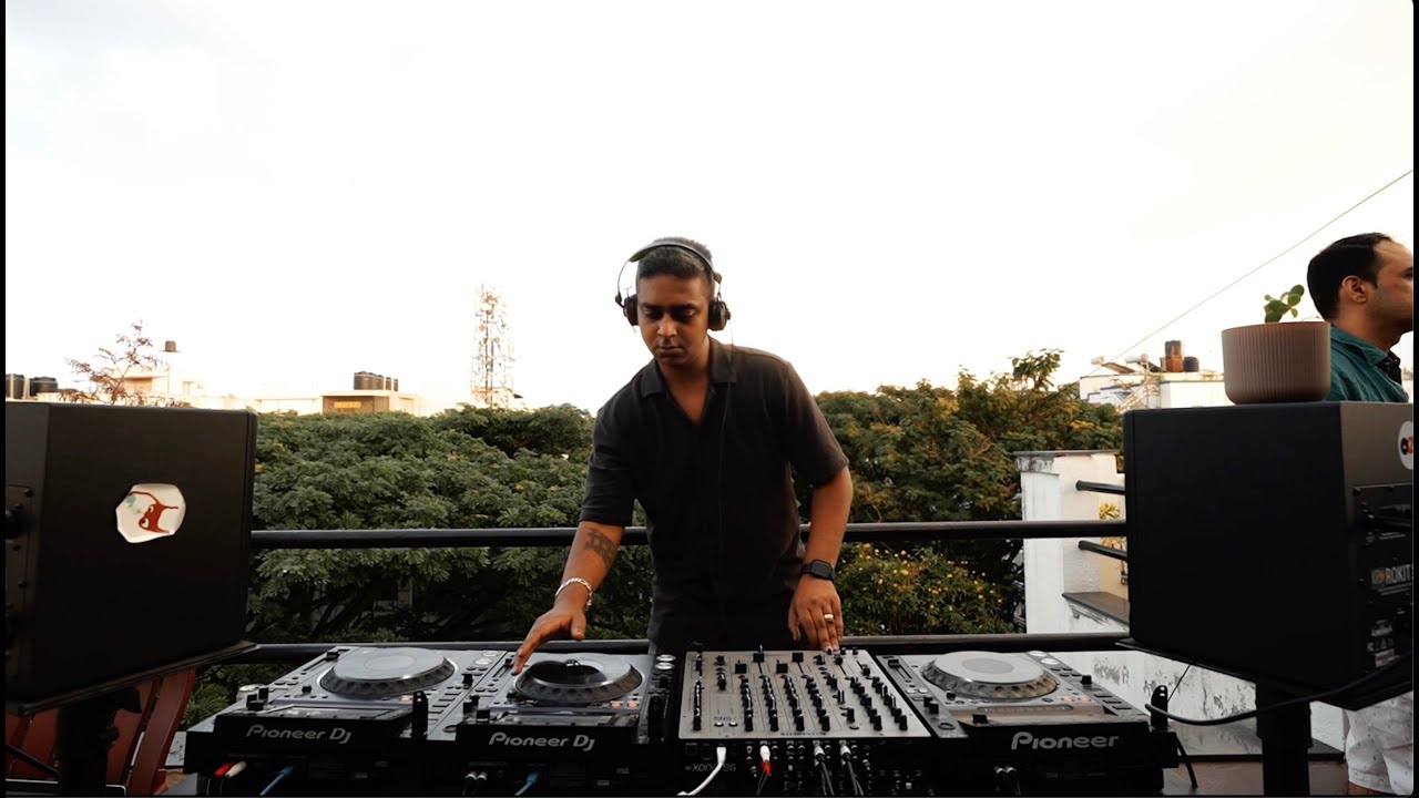DUB TECHNO MIX ROOFTOP BANGALORE || CHAZ (IN)
