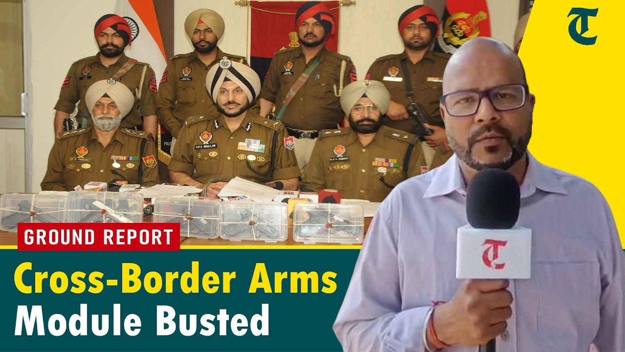 Amritsar Police Bust Cross-Border Arms Smuggling Module, Five Arrested with 5 Pistols