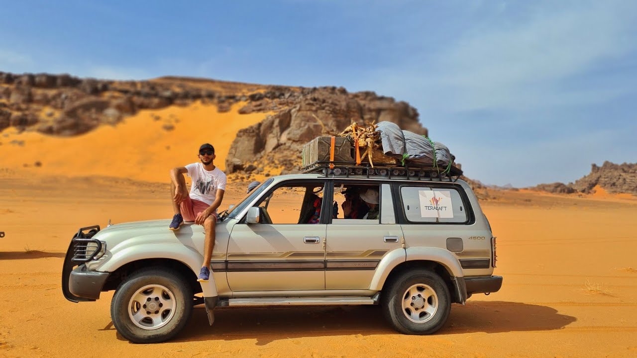 Algeria Tour 🌍  Désert Djanet 🇩🇿   مواصلة المغامرة من أجمل الأماكن في العالم Tadrart Rouge