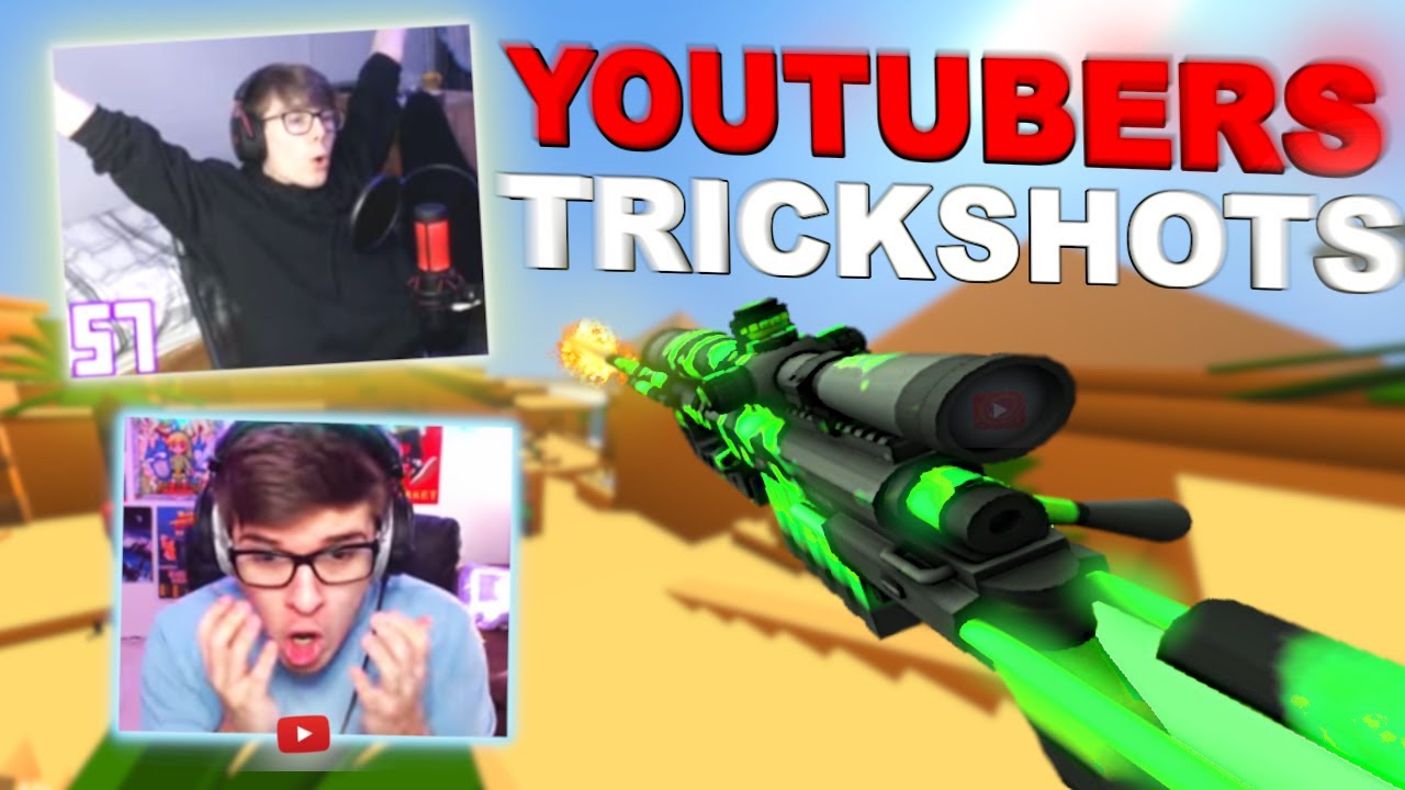 Redoing Youtubers BEST TRICKSHOTS In Krunker.io