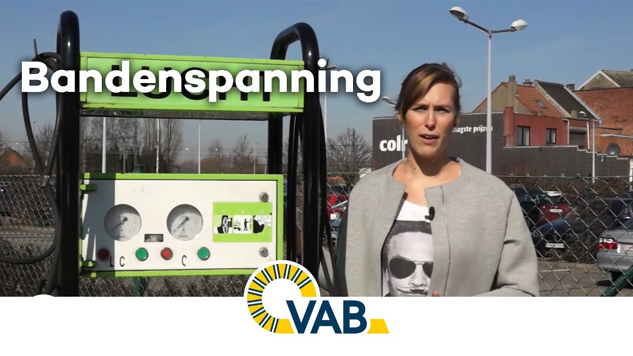 Waar meet ik het best mijn bandenspanning?