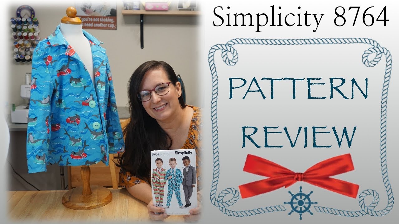 My thoughts on SIMPLICITY 8764 | Pattern Review | Shark Blazer