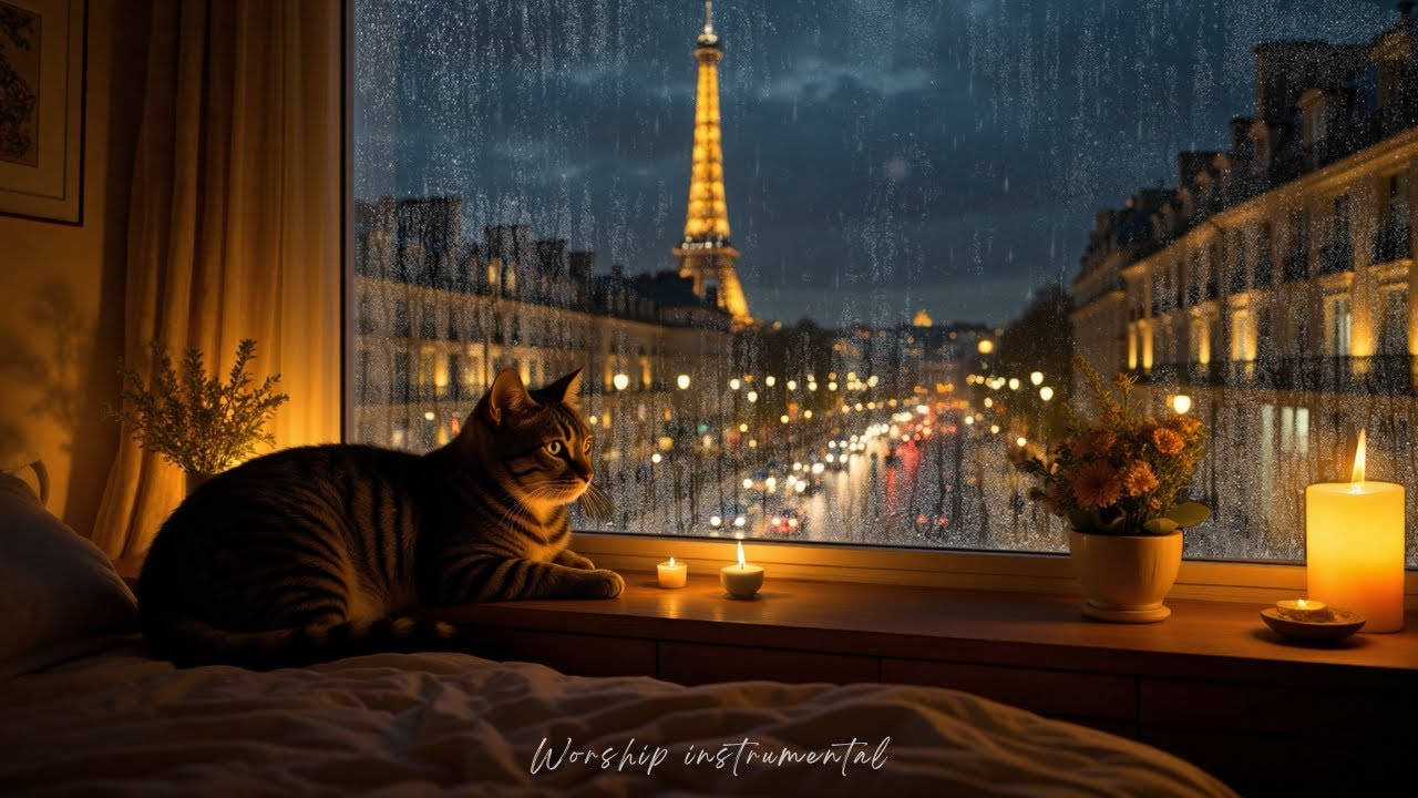 Healing Rain and Piano Sounds for Deep Sleep – Relax the Body, Release Stress, Sleep Better