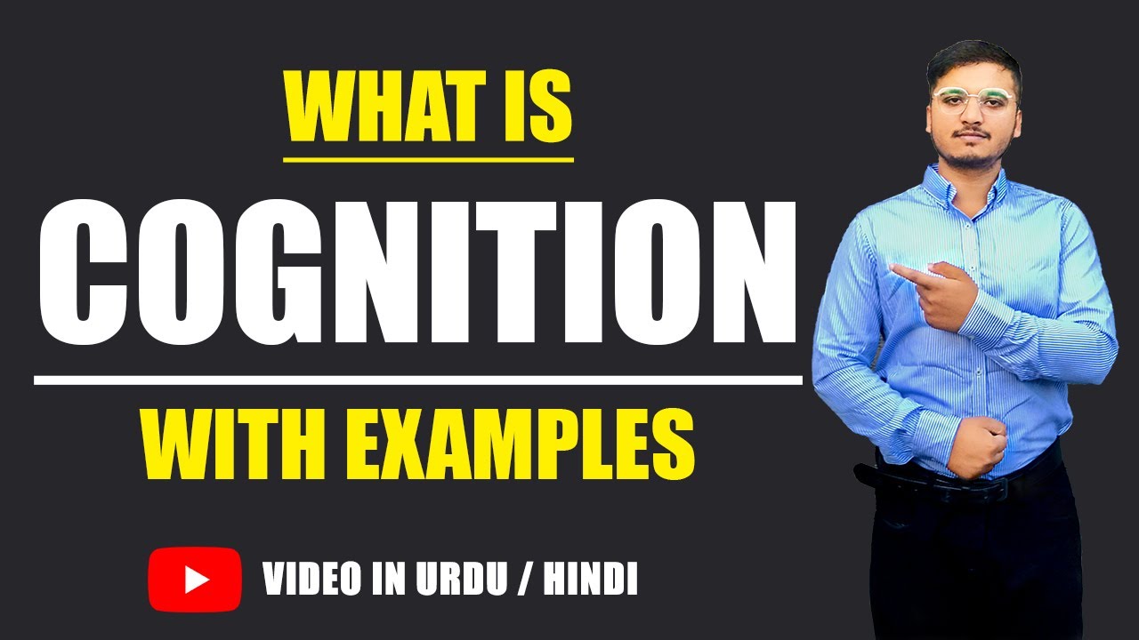 What is Cognition with Examples? Urdu / Hindi