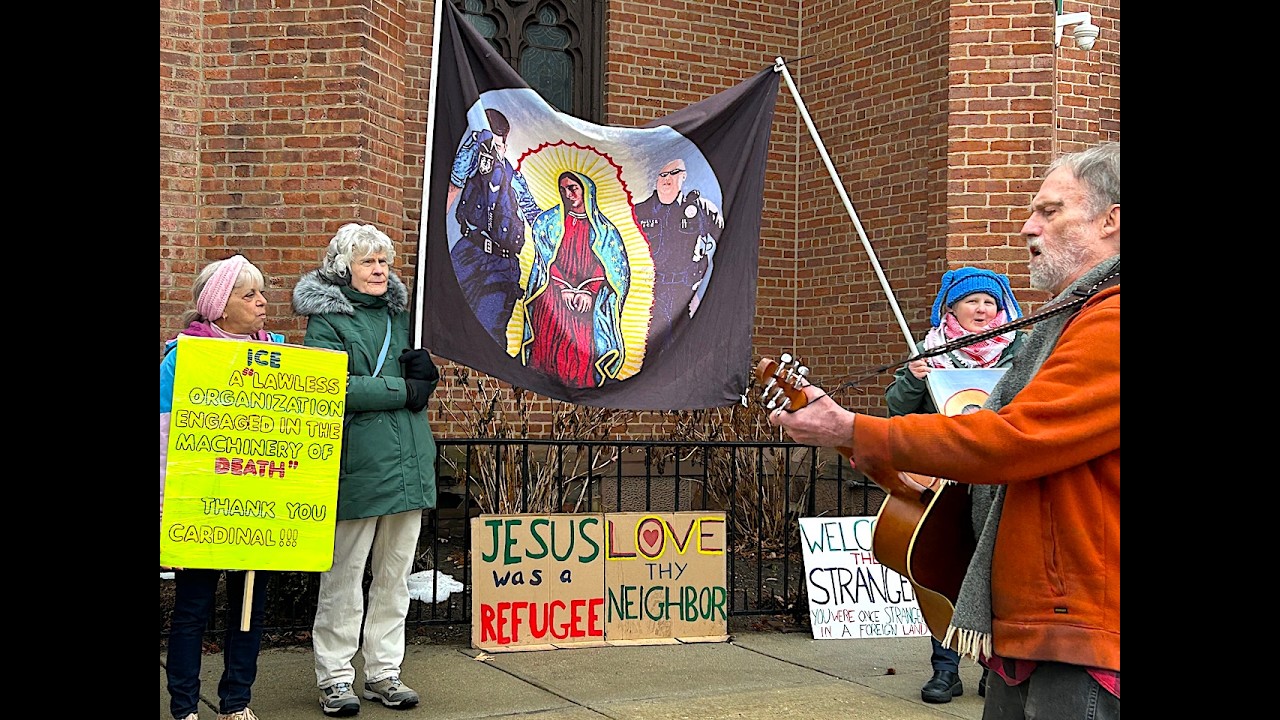 Ash Wednesday vigil with Pax Christi NJ.  Part 1/3 Thank you! to Cardinal Tobin