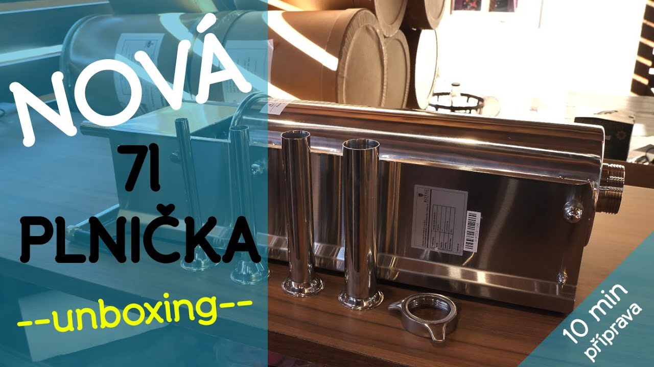 Mám novou plničku - 7l nerezu... #49 | #unboxing #plnicka #klobasa