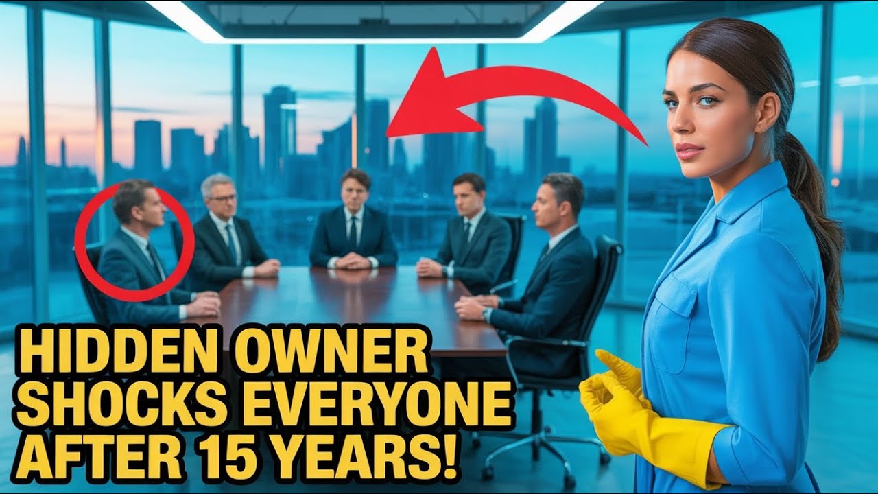 Incredible Revelation: Black Janitor Exposes Hidden Ownership, Transforms Company After 15 Years!