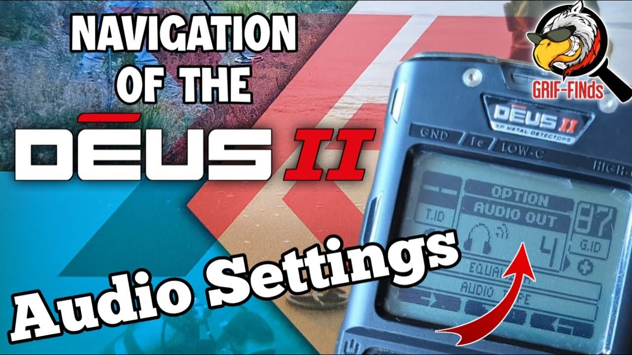 XP Deus II (2)  Advanced Audio Settings, including RC adjustment of all volumes, equaliser & tones