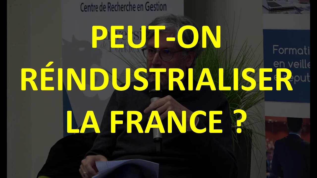 Conférence sur la désindustrialisation française