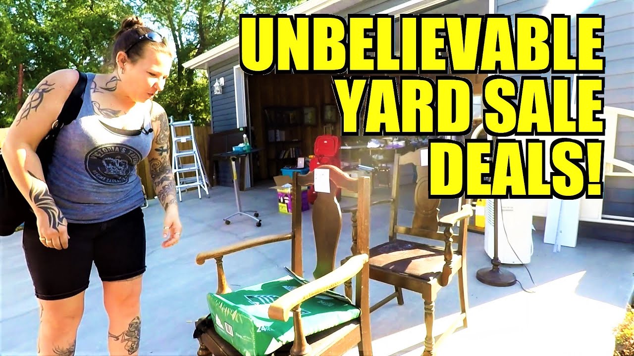 Эпизод 310: ПОТРЯСАЮЩИЕ ПРЕДЛОЖЕНИЯ НА ДВОРОВОЙ РАСПРОДАЖЕ, В КОТОРЫЕ ВЫ НЕ ПОВЕРИТЕ!! 😮😮