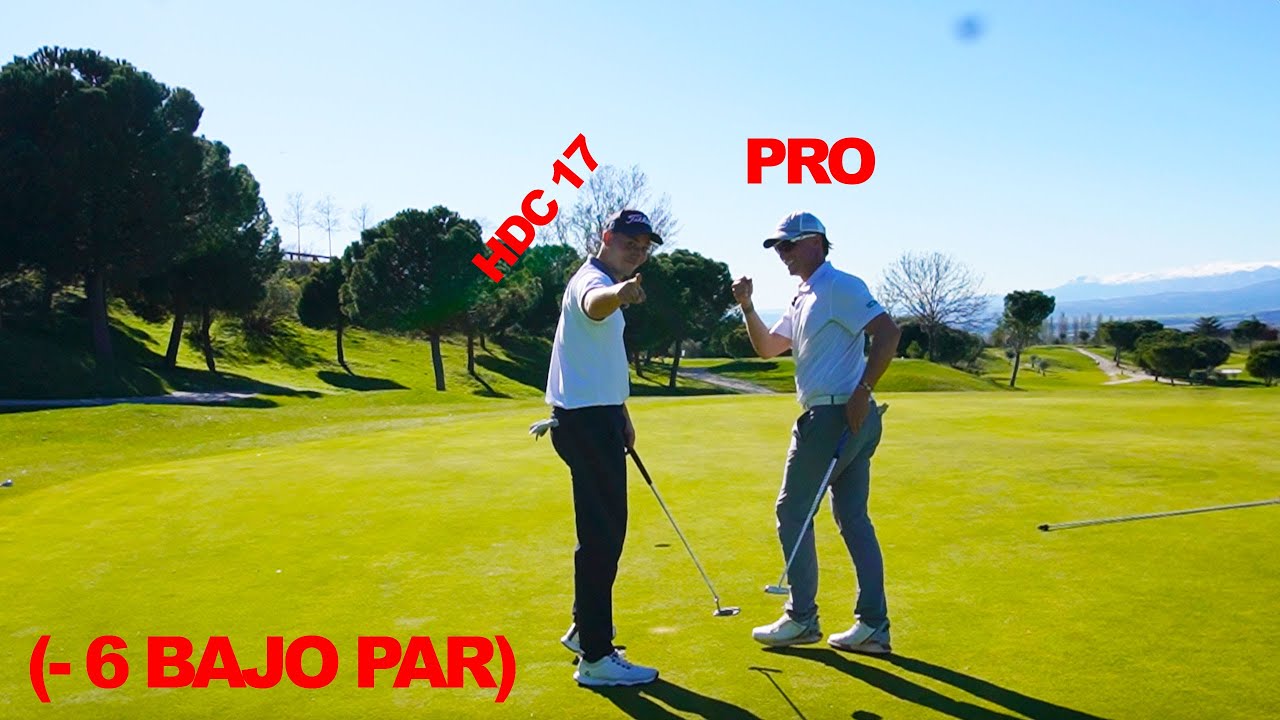 SCRAMBLE con un PRO desde BLANCAS (-6 BAJO PAR) | Eduardo Pescador | Ep.1