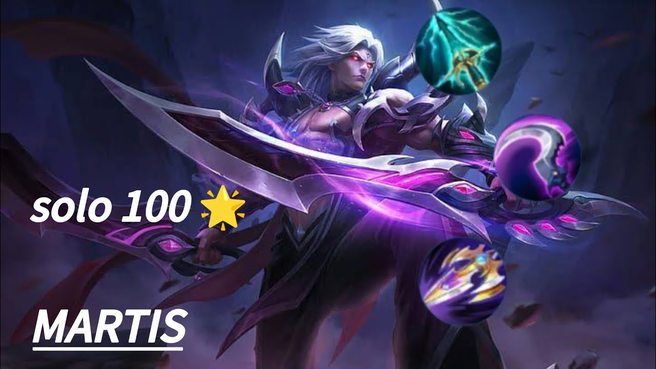 MLBB: Martis EP.1 Solo 100 🌟🔥|MOBILE LEGENDS 2026