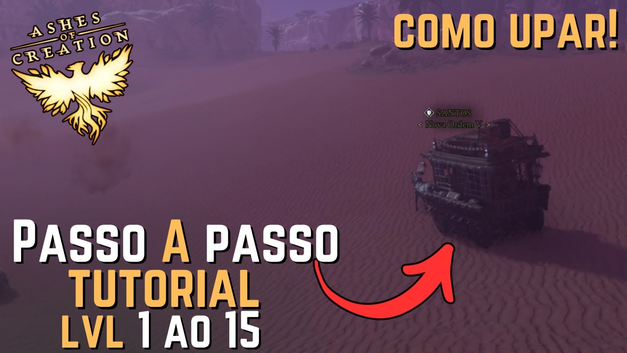 O que Fazer no Início no Ashes of Creation? | Tutorial Passo a Passo de Como Upar e Evoluir