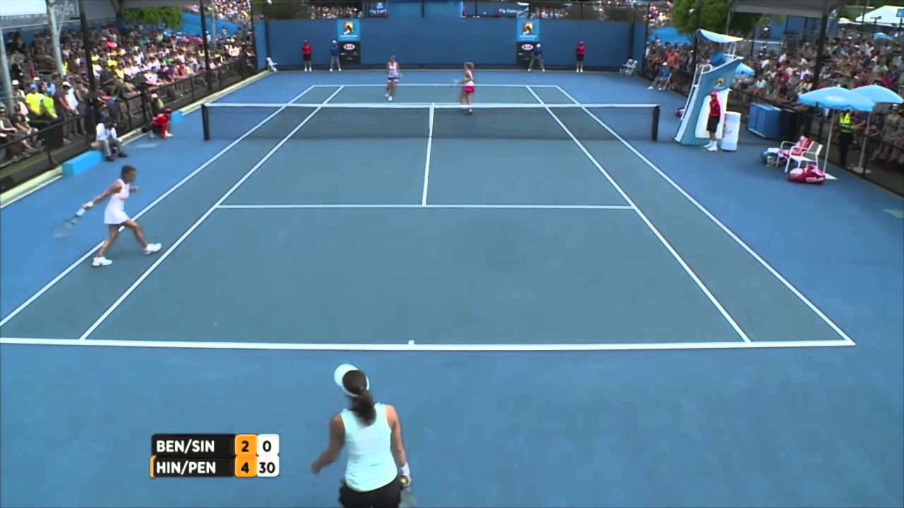 AO R1 2015 - Hingis-Pennetta vs. Bencic-Siniakova