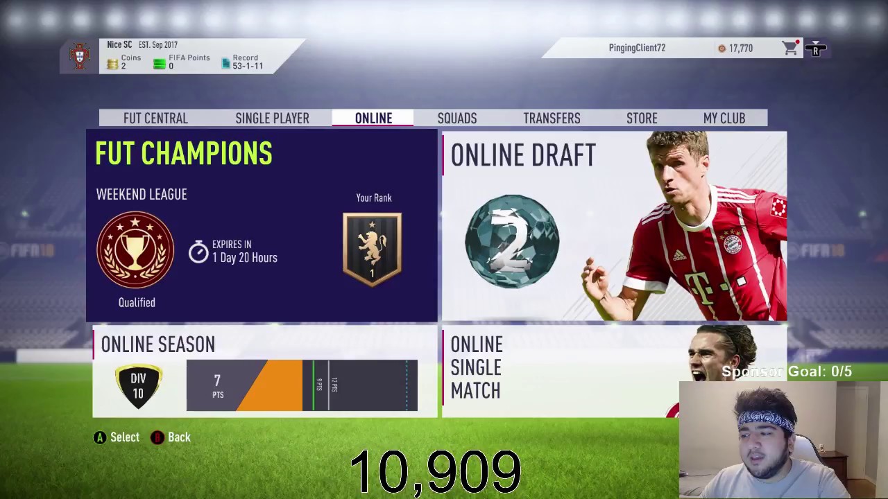 FIFA 18 - FUT CHAMPIONS GAMES! ROAD TO TOP 100 w/ 100k SQUAD?