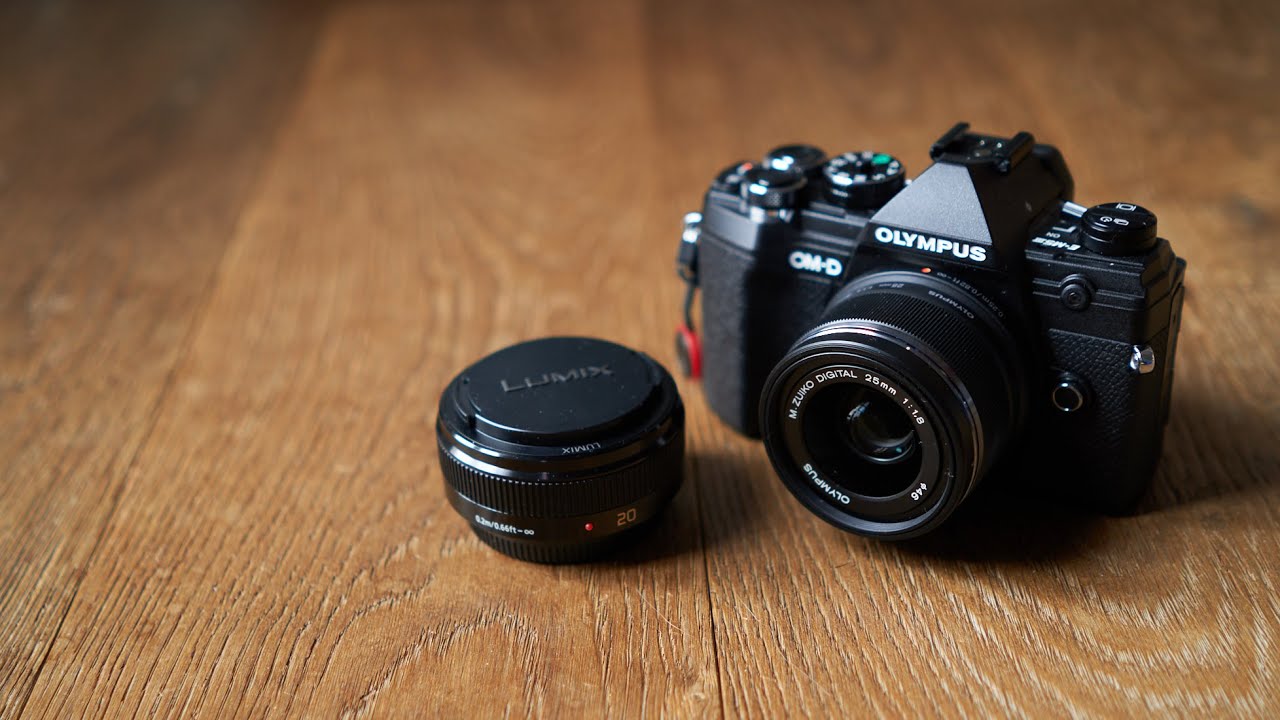 Olympus 25mm f1.8 vs Panasonic 20mm f1.7 on Olympus E-M5 III with AF-C lock on subject