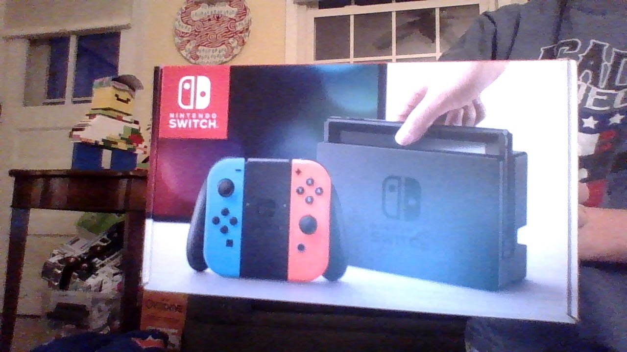 nintendoe swich unbopxing and game play