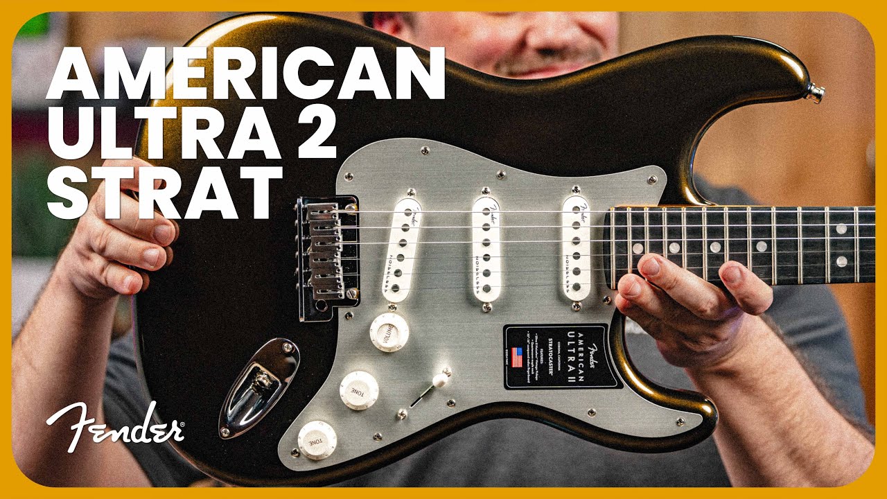 Совершенно новая гитара Fender American Ultra II Stratocaster — демо и обзор