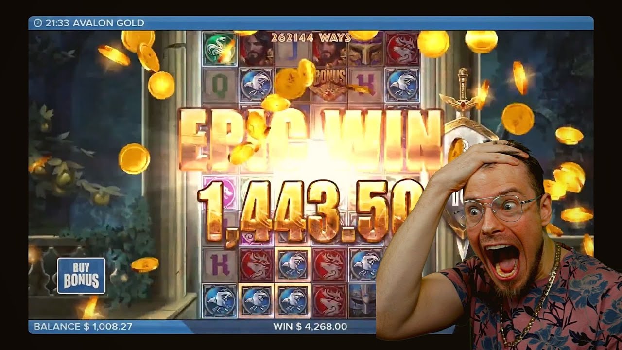 INSANE WIN FROM $1000 BONUS BUY ON AVALON GOLD