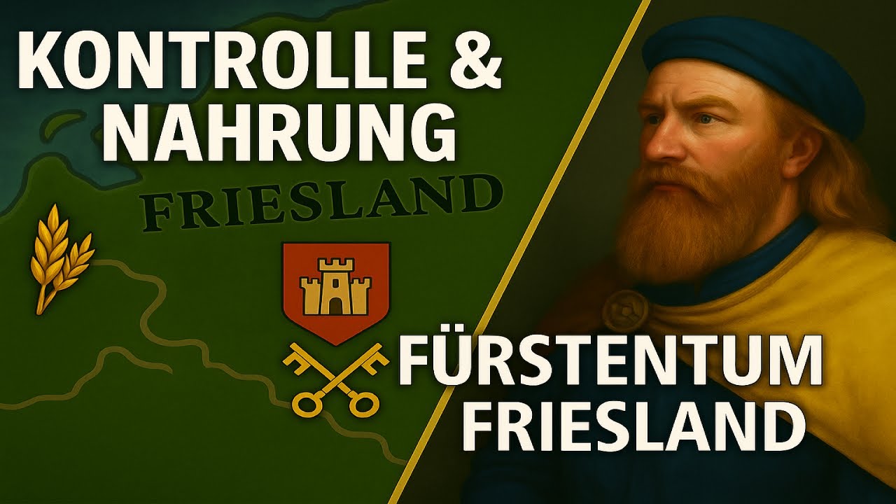 EU5 Tutorial #01 — Korn & Krone Nahrung & Kontrolle Friesland