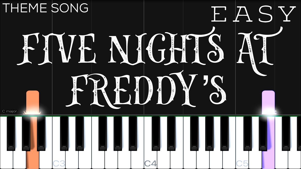 Five Nights at Freddy’s Song | EASY Piano Tutorial