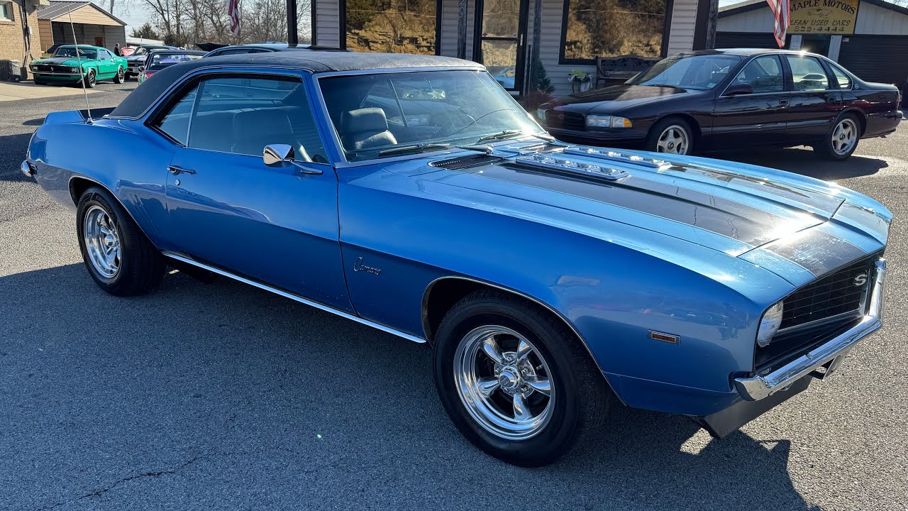 Test Drive 1969 Chevrolet Camaro $39,900 Maple Motors #3366