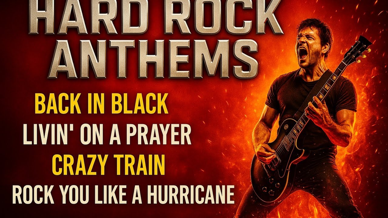 Classic Rock Mega Hits 70s 80s 90s - ACDC, Queen, Bon Jovi, Scorpions