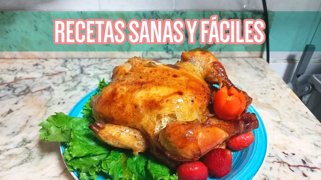 Pollo a la Paprika al horno. Rápido, fácil y saludable. Nivel principiante