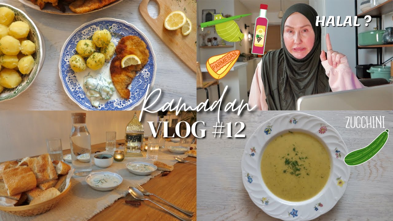 Lecker kochen f&uuml;r 10 😋 | Parmesan, Weinessig, Aroma....Halal? | Ramadan Vlog #12
