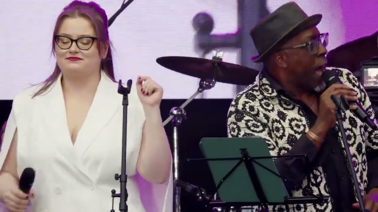 “Shining Bright” – Almantas Karečka ft. Karl Frierson & Mirage Jazz Orchestra /  Emilija Bucci