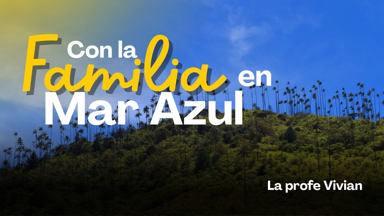 Con la familia en Mar Azul