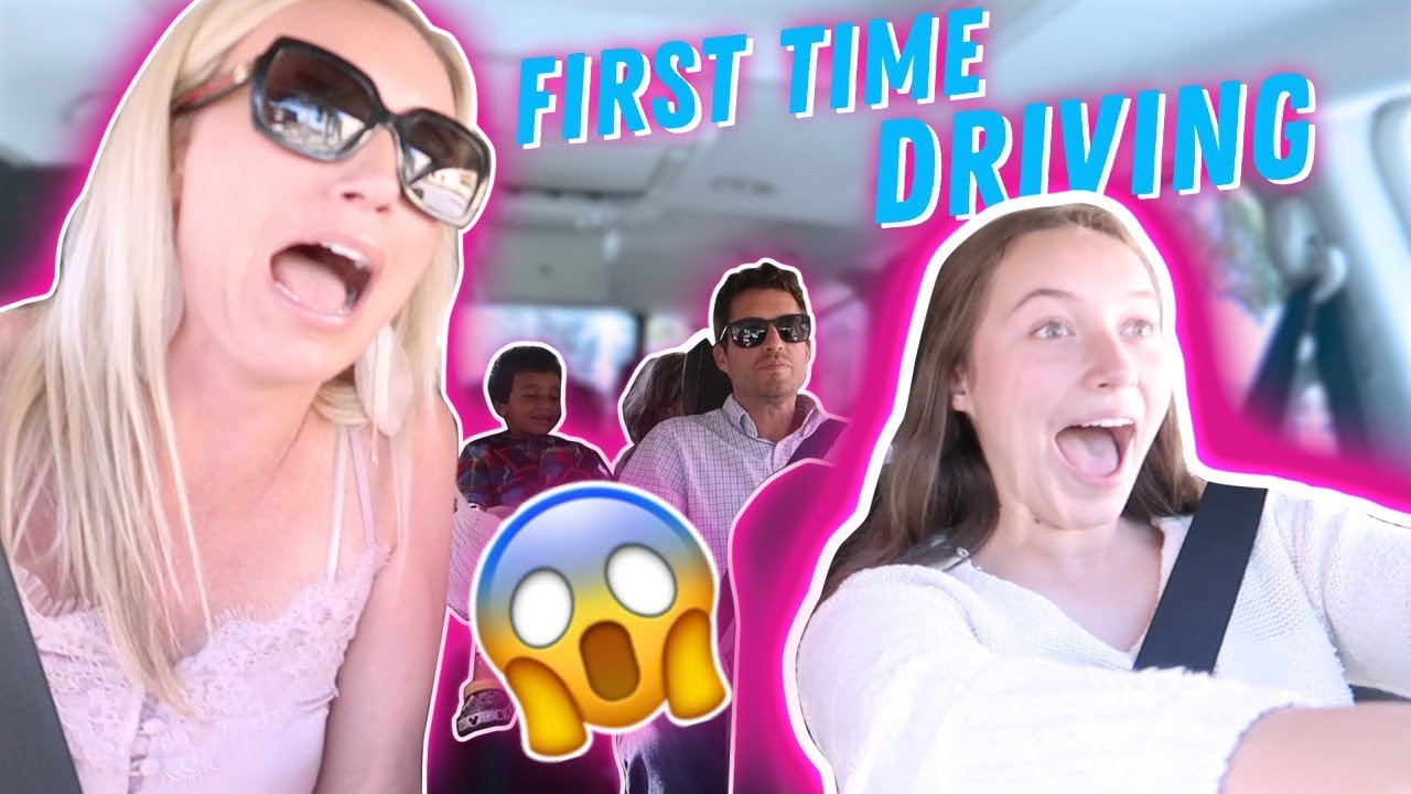 Her FIRST Time DRIVING...was this a BAD Idea?!?! Its R Life