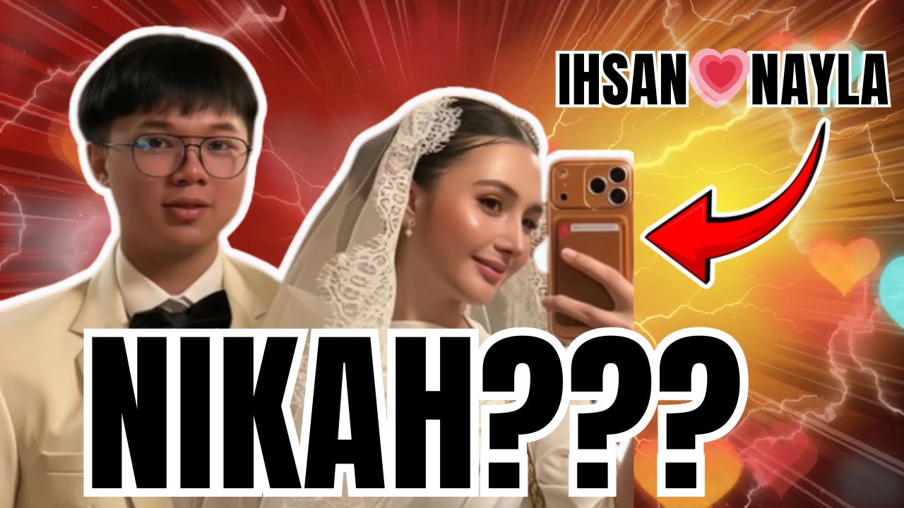 Resmi Menikah! Ihsan Luminaire Lepas Masa Lajang, Nayla Jadi Istri Sah 😍💍