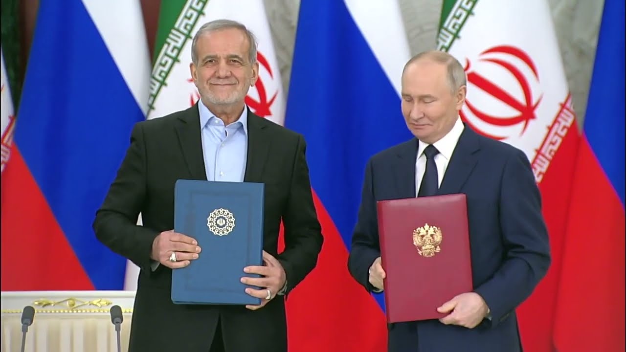 Putin and Pezeshkian Signed a Historic Agreement (English)