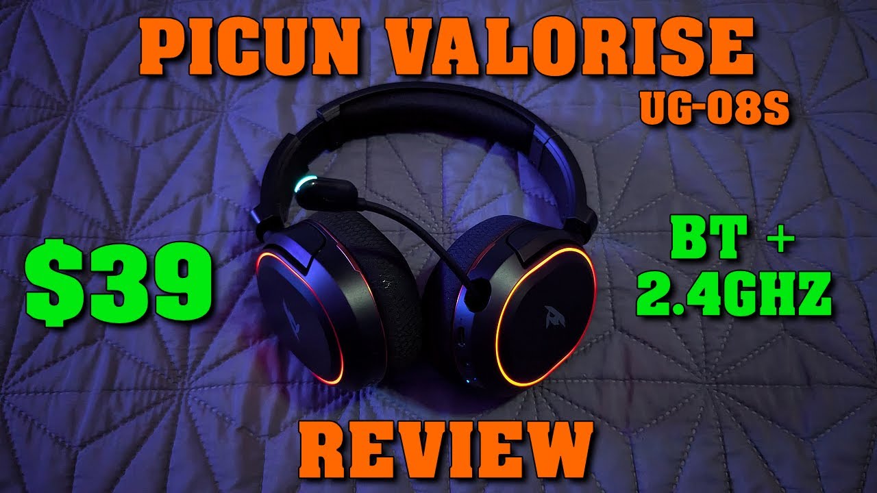 Случайный обзор: наушники PICUN &mdash; беспроводная игровая гарнитура Valorise UG-80S (для ПК и PlaySt...