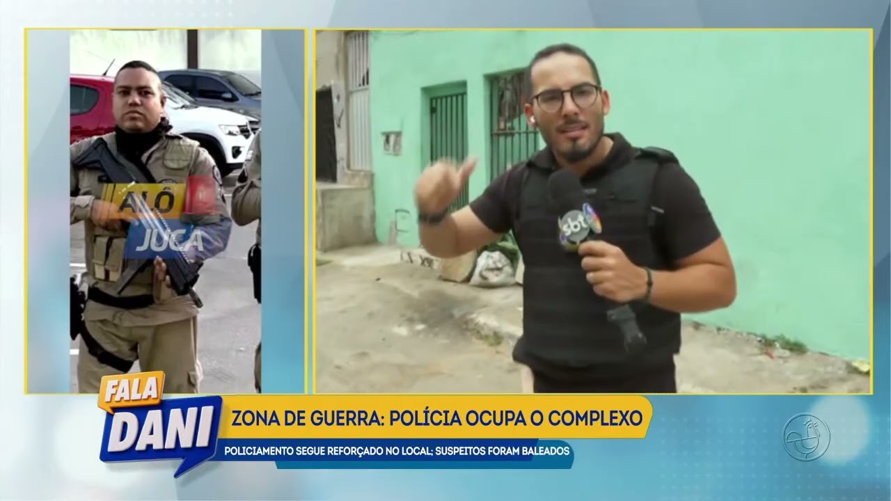 Zona de guerra: Polícia ocupa o complexo  | FALA DANI | TV ARATU