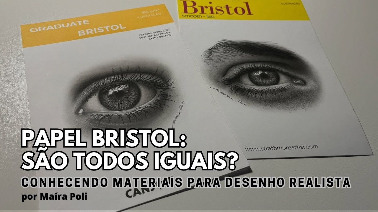 Papel Bristol: s&atilde;o todos iguais