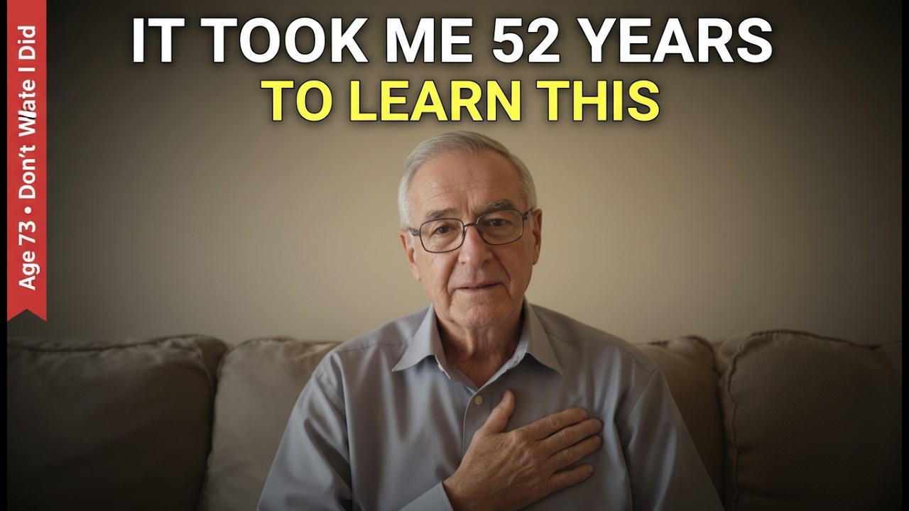 At 73, I Finally See What I Wasted 52 Years Missing (Don't Be Me)