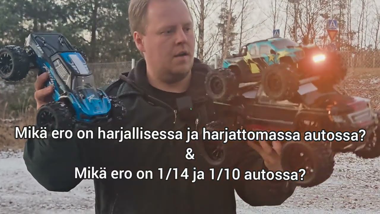 Mit&auml; eroa on satasen ja kahden sadan euron RC-autossa?