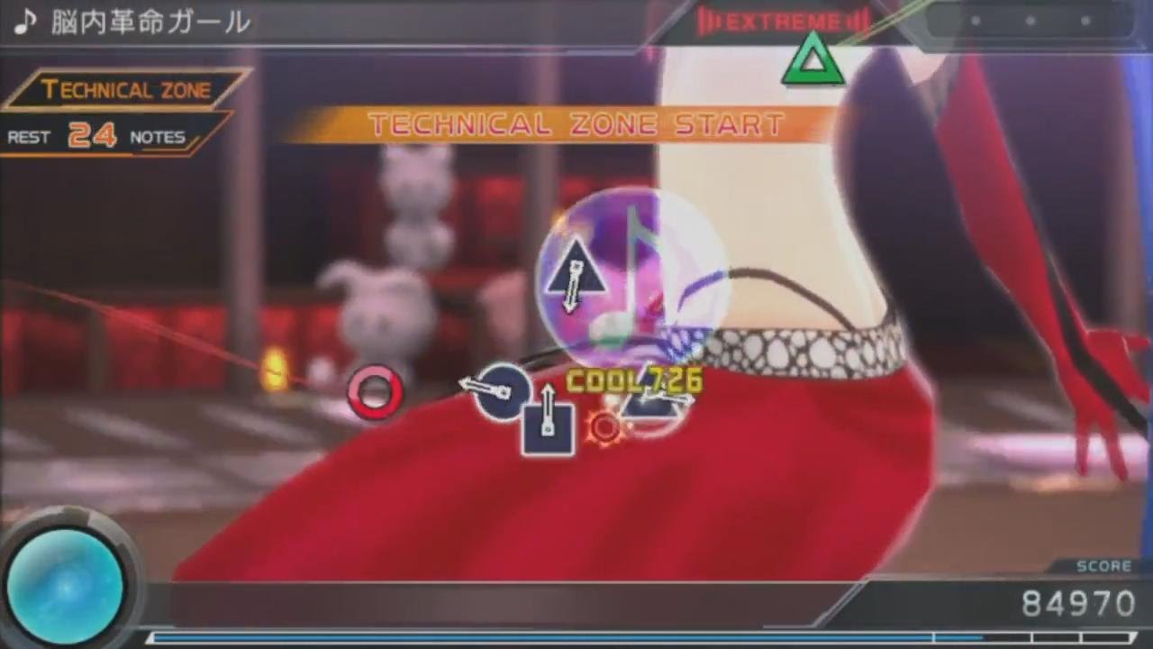 【初音ミク】 脳内革命ガール Extreme Perfect【Project DIVA X PSV/TV】
