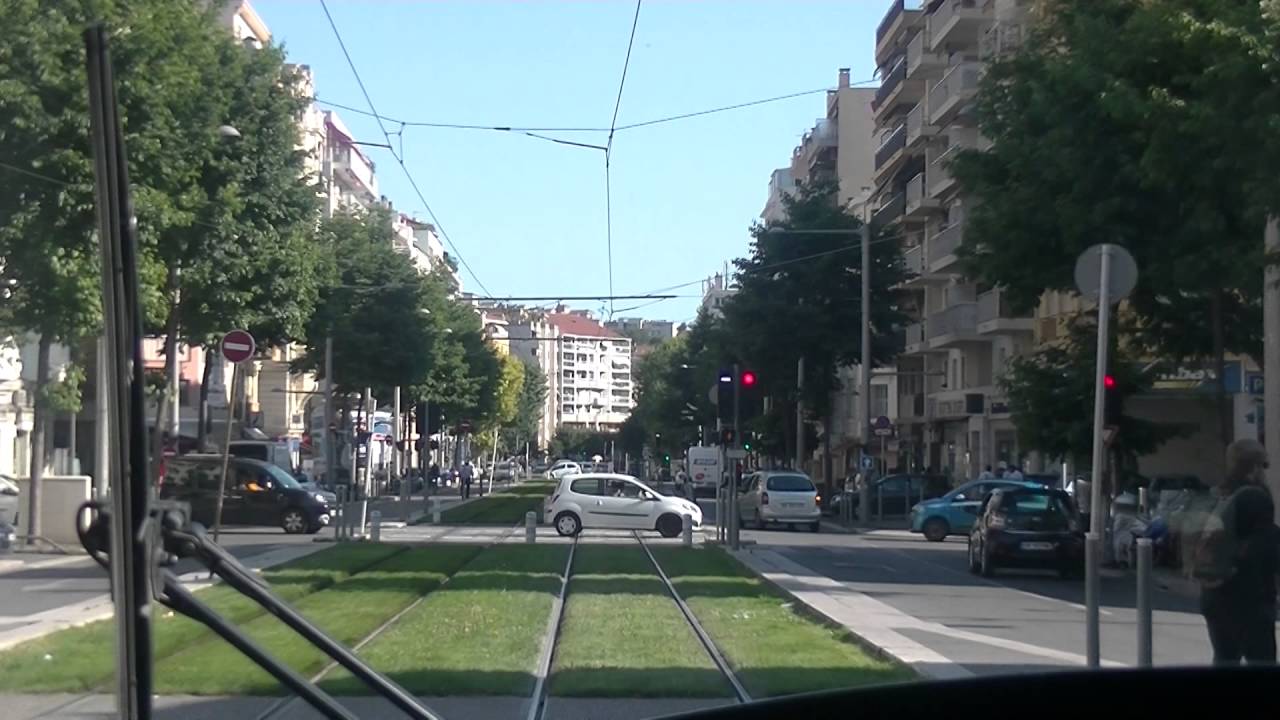 TRAM Nice Hôpital Pasteur à Garibaldi