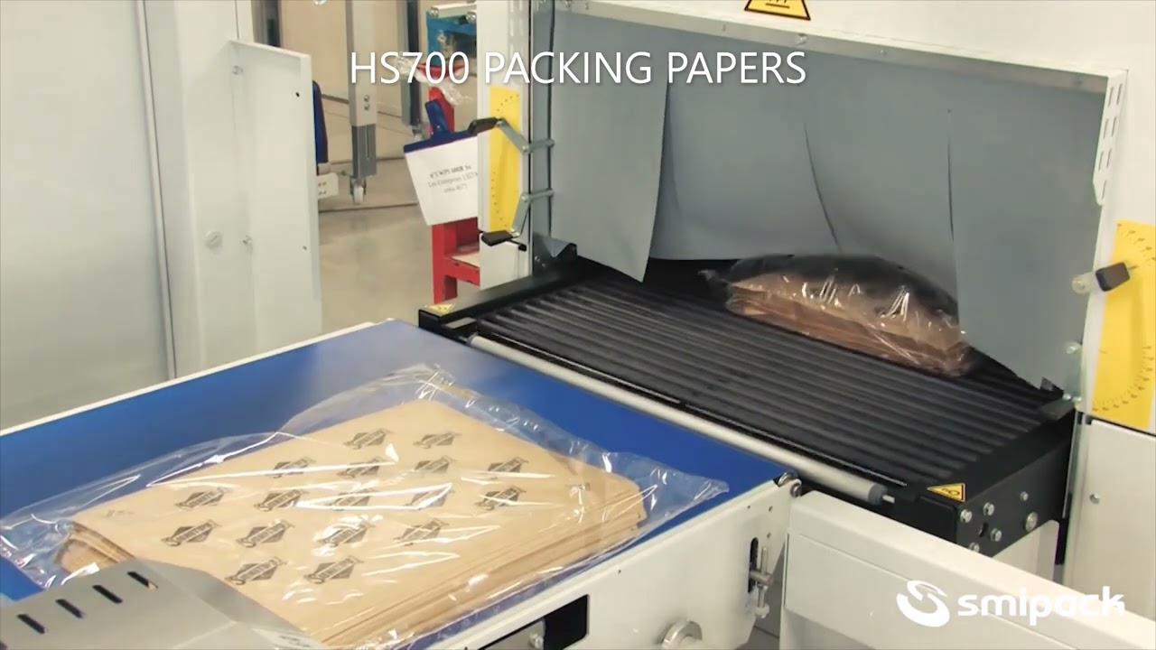 ADPAK SMIPAK COMPILATION - loose paper & flat kraft carton shrink