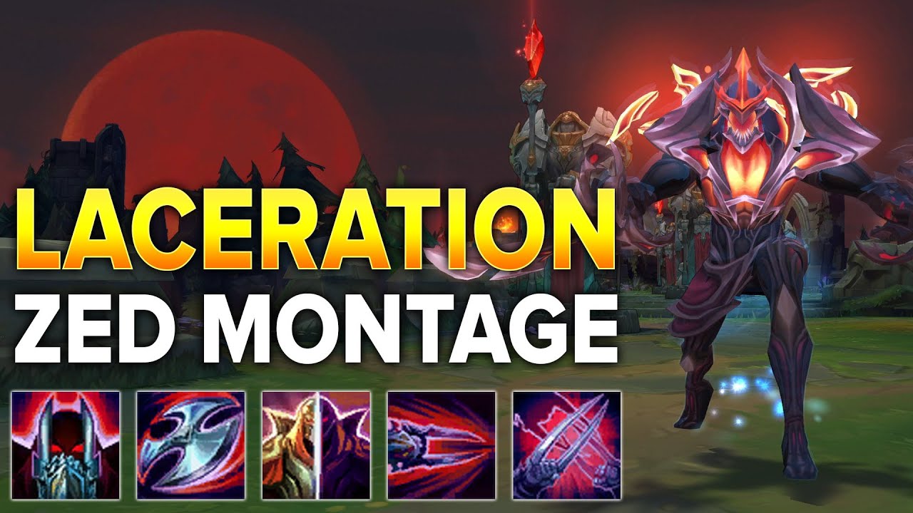 Laceration Zed Montage Season 11 - Best ZED NA Plays 2020